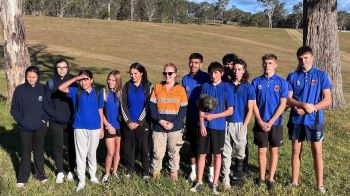 Local students get up close to ancient artefacts at archaeological dig