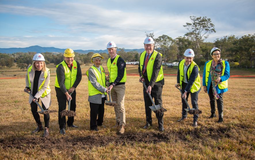 Construction officially starts on hospital with sod turn